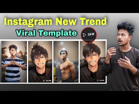 Instagram new viral Reels Trending Template | Capcut new viral Template