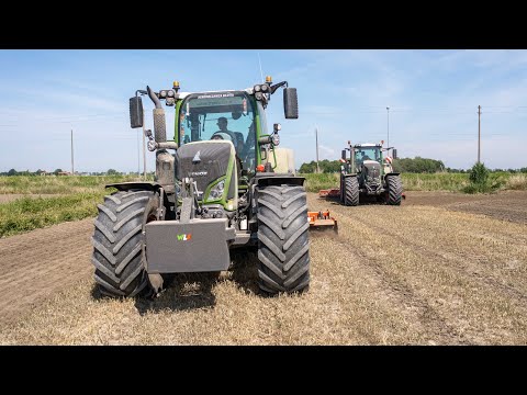 Soybean Preparation and Sowing | Fendt 720 + 828 & Claas Arion 660