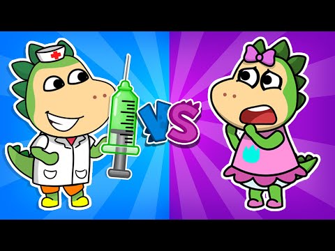 Oh No! 🏥 Sparkle Escapes Her Doctor's Visit! Healthy Habits and other Stories for Kids by Fire Spike