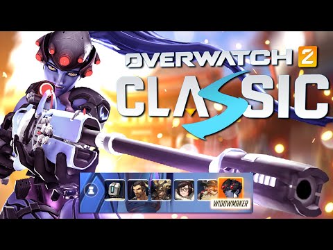 Widowmaker is INSANE in Overwatch Classic!