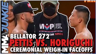 Bellator 272 faceoffs: Sergio Pettis vs. Kyoji Horiguchi title-fight staredown