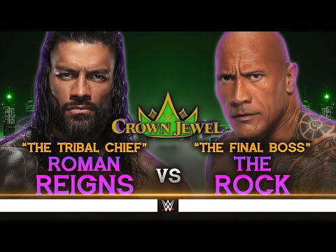 WWE Crown Jewel 2024 - Dream Card [v2]