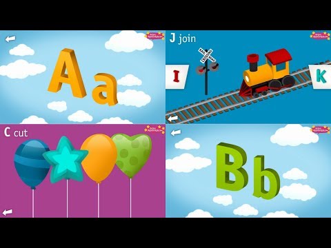 ABC SONG & Learn Letter sounds 🙋 Alphabet AlphaTots App for Kids