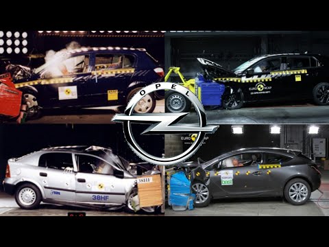 Opel Astra Crash Test Comparison (1991-2023)