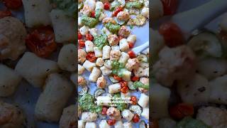 10 days of one pan meals! ep. 5 #onepanmeal #onepanrecipe #sheetpandinner #easydinner #gnocchi