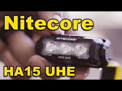 Shine Bright, Pack Light - The Nitecore HA15 UHE  AA battery Headlamp