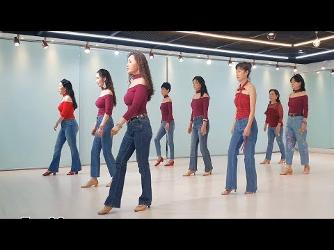 Poison On Your Lips line dance| Teach 스텝설명 | High Intermediate | 포이즌 온 유어 립스 |