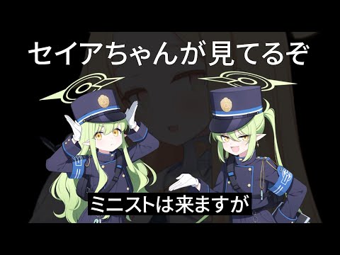 ミニストは来る、ノゾミとヒカリはどうなるでしょうかね【ブルアカ】セイアを希うブルアカ日記505