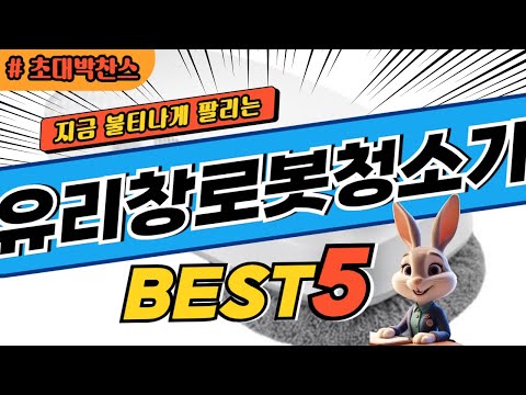 2024 초대박 찬스 유리창로봇청소기 추천 대박 가성비 베스트5! 후기 비교