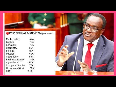 Shock!KCSE 2024 NEW GRADING SYSTEM|KNEC REVEALS KCSE 2024 RESULTS GRADING SYSTEM PER SUBJECT A-E