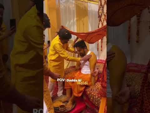 Indian wedding/ haldi ceremony