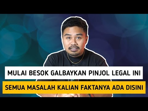 Mulai Besok Galbaykan Pinjol Legal Ini‼️Semua Masalah Kalian Faktanya Ada Disini