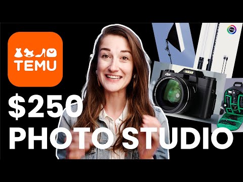 We built a Complete Photo Studio on TEMU.com.