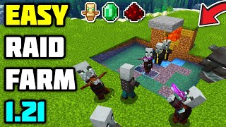 Easy RAID FARM for New Worlds - Minecraft (1.21)