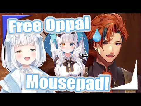 Roberu and Mea finally cleared Chained Together and Roberu gets Mea's oppai mousepad for free【ENSub】