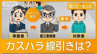 カスハラ“実名公表”全国初条例案に賛否　「安心して事業活動できるよう」線引きは？【グッド！モーニング】(2024年12月5日)