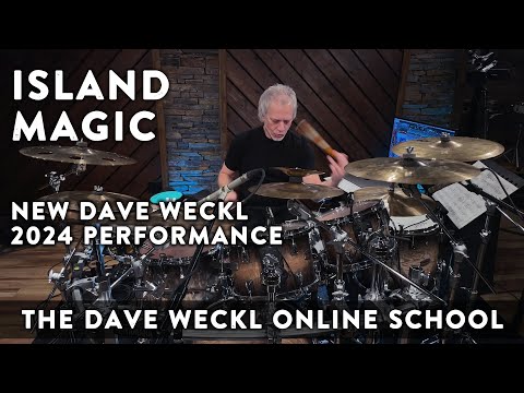 Dave Weckl Plays "Island Magic" (2024) for the Dave Weckl Online School