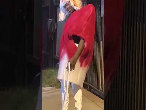 #lilnasx dressed as a tampon 😵😵om #halloween #halloween2023 #shorts