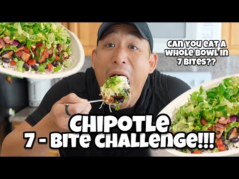 How did I do? - Chipotle One Bite Challenge