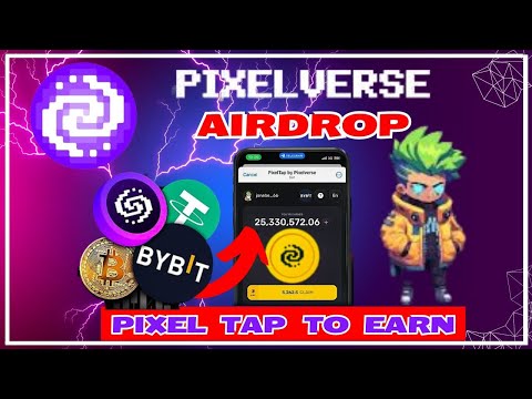 Pixelverse Airdrop || How To Link Your Wallet To Pixelverse || PixelTap By Pixelverse #pixelverse