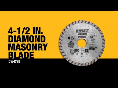 DEWALT Diamond Blade for Masonry, Dry Cutting, Continuous Rim #DEWALTDiamondBlade #dewalt #shorts