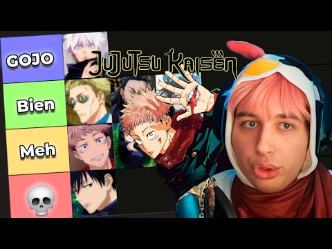 DARKRAI HACE UNA TIER LIST DE JUJUTSU KAISEN