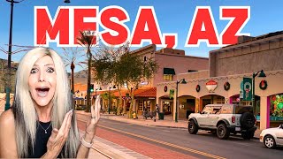 Is Mesa AZ the BEST Phoenix AZ Suburb? - FULL VLOG TOUR!!!