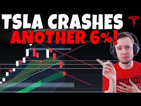 TESLA Stock - TSLA Crashes Another 6%