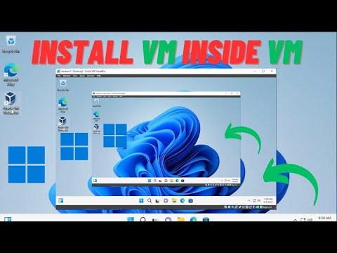 How to install Virtual Machine inside a Virtual Machine