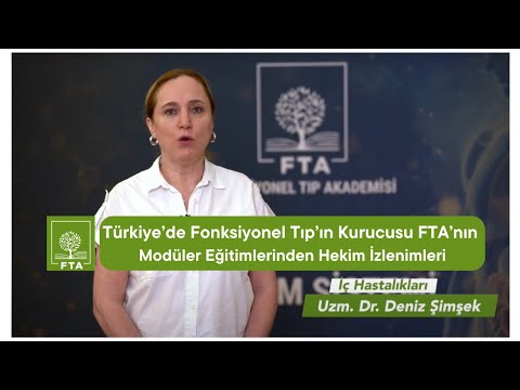 FTA Modüler Fonksiyonel Tıp Eğitimleri. www.fonksiyoneltip.com