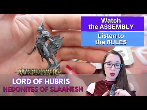 Slaanesh Lord of Hubris Assembly & Warscroll!