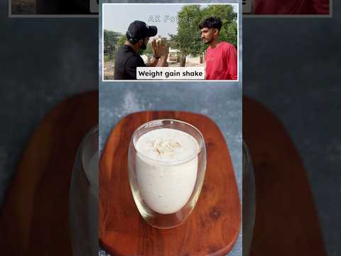 Weight gain shake recipe by Nitesh Soni🥛#shorts #weightgain #viralrecipe #viralvideo