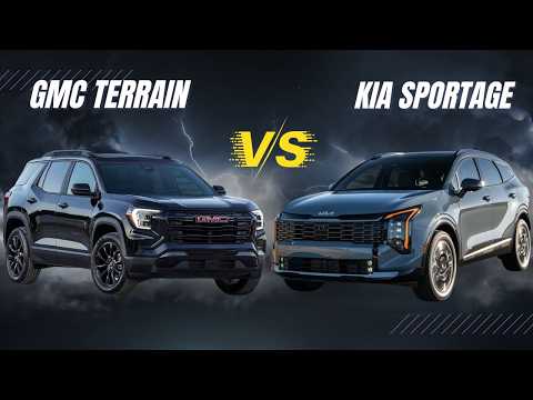 2025 Kia Sportage vs. 2025 GMC Terrain: Compact SUV Showdown!