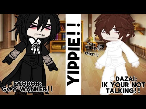 Dazai and Fyodor Stuck in a room for 24 Hours!! || Bsd || Fyozai&little Soukoku || ReadDescFirst!!