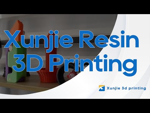 Xunjie Resin 3D Printing: Achieving High-Detail Parts with SLA Technology