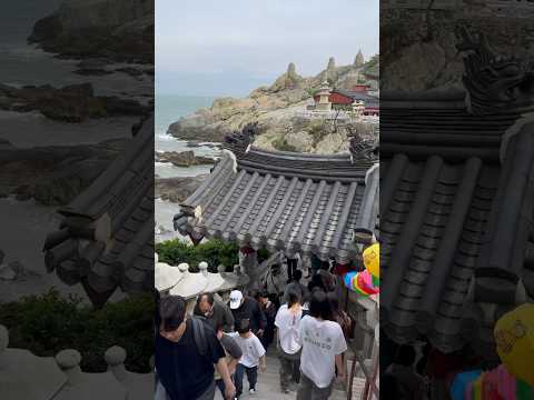 Beautiful seaside location of Haedong Yonggungsa Temple, the most beautiful temple in Korea!