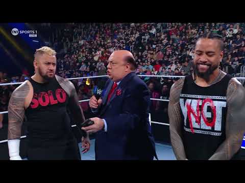 Solo Sikoa & Tama Tonga Destroy Jimmy Uso - WWE Smackdown 4/12/24 (Full Segment)