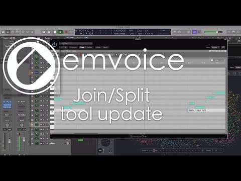 Emvoice updates  - Join/Split tools