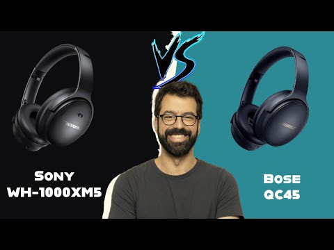 Sony WH 1000XM5 VS Bose QC45 (Best Noise Canceling Headphones 2025)