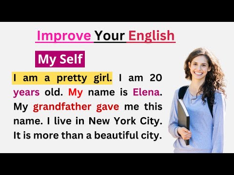 My Self | English Speaking Practice | Level 1 | Learning English Speaking  | English Listening