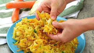 Cabbage fritters: a delicious and inviting recipe!