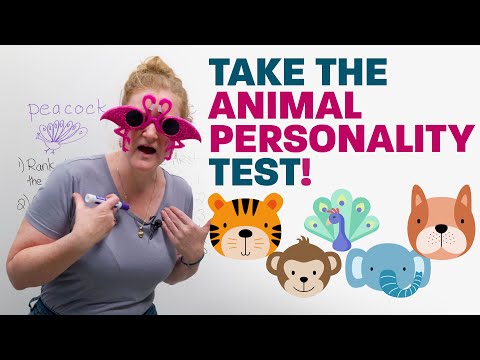 Learn about Yourself + Learn Vocabulary: The Animal Personality Test