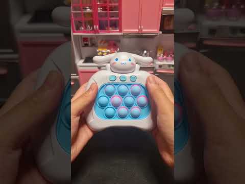 Satisfying with Playing Speed Push Game Pop It Eletrônico Fidget Toy ASMR #asmr #viral #trending