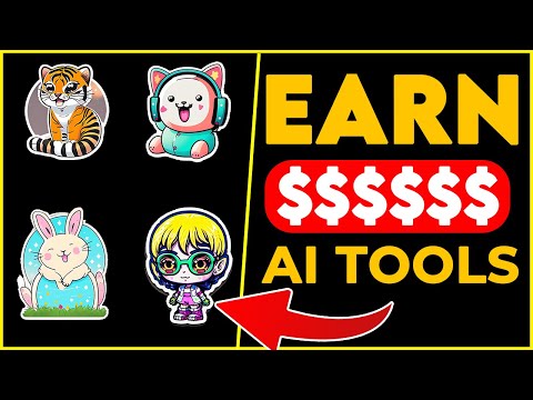 How to Make Passive Income Using AI Tools - Stickers Design With Leonardo AI