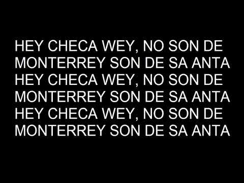 CHEKA WEY. LETRA. CARTEL DE SANTA FEAT MERY DEE