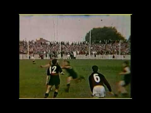 Essendon vs Fitzroy at Windy Hill 1950s/60s.