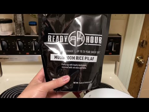 COOKING Ready Hour Emergency Meal from Amazon!