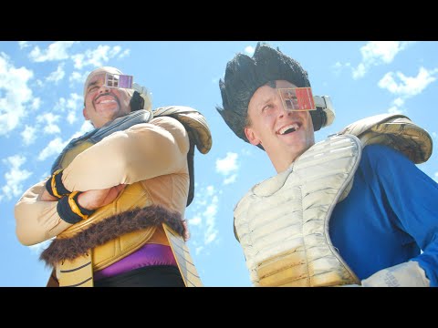 The Saiyan Saga In 5 Minutes (Dragonball Z Live Action) (Sweded) - Mega64