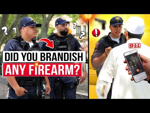 👮🏼‍♂️🚔☎️🔥WATCH The COPS Response When an ISLAMOPHOBE Called 911 on Shaykh Uthman!!