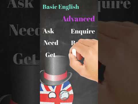 Basic vs Advanced English. Speak like a native English Speaker #shorts